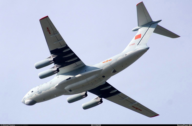 高清组图：俄公布伊尔-76涂装照 或为出售至中国二手机