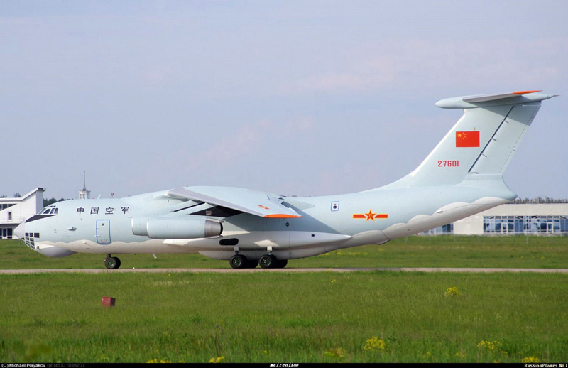 高清组图：俄公布伊尔-76涂装照 或为出售至中国二手机