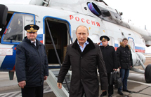 俄总统普京欲乘坐直升机上下班遭吐槽