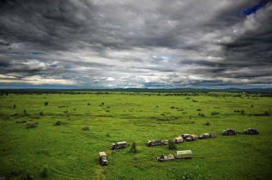 组图：风景美如画 俄罗斯铠甲导弹大发神威