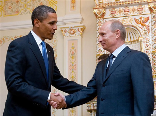 奥巴马和普京会晤