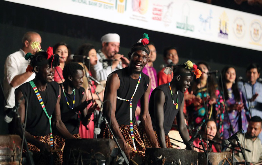 第八届国际鼓及传统艺术节在埃及开罗开幕